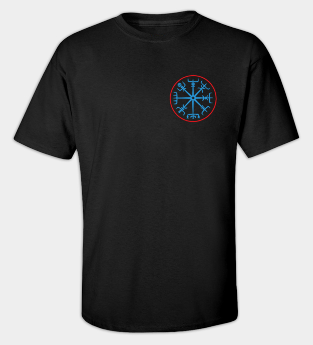 Maglietta ricamata Vegvisir