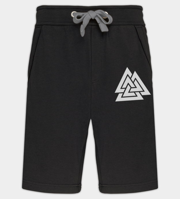 Bermuda ricamato Valknut