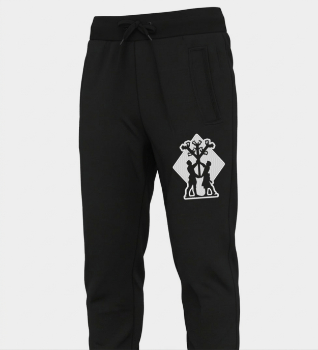 Jogger ricamato Motivo Algiz