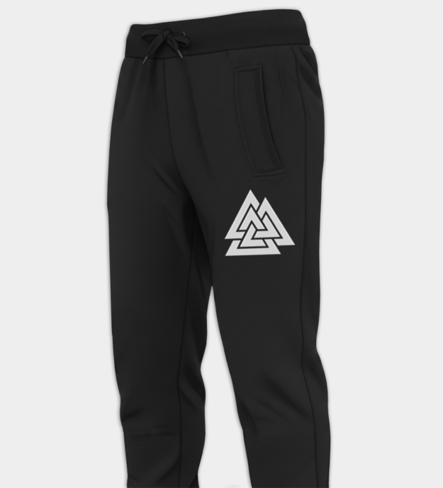 Jogger ricamato Valknut